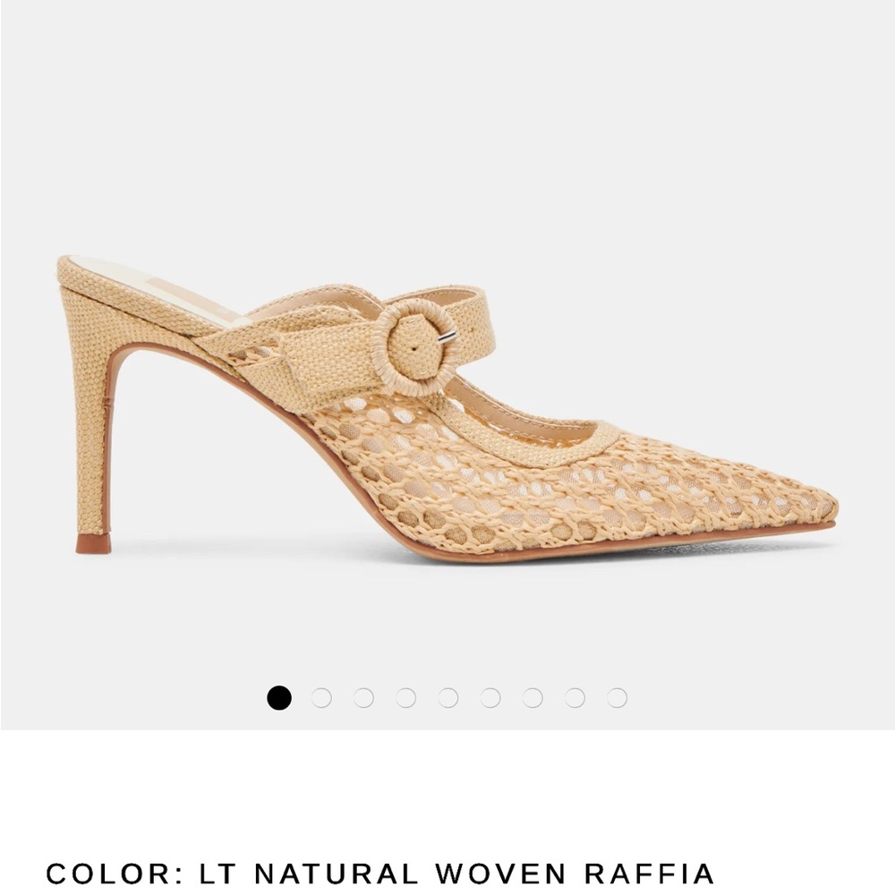 Dolce Vita Tan Heels with Chic Design